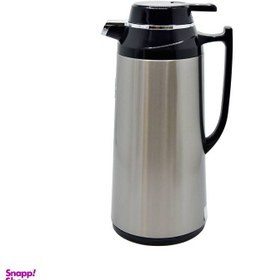 فلاسک چای ...بدنه استیل داخل شیشه ...( 1/9 لیتر )