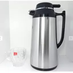 فلاسک چای ...بدنه استیل داخل شیشه ...( 1/9 لیتر )