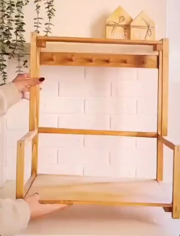 استند چوبی اسپرسو