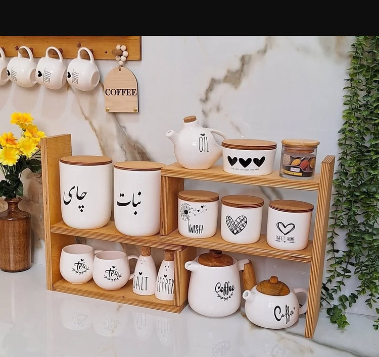 استند چوبی ادویه