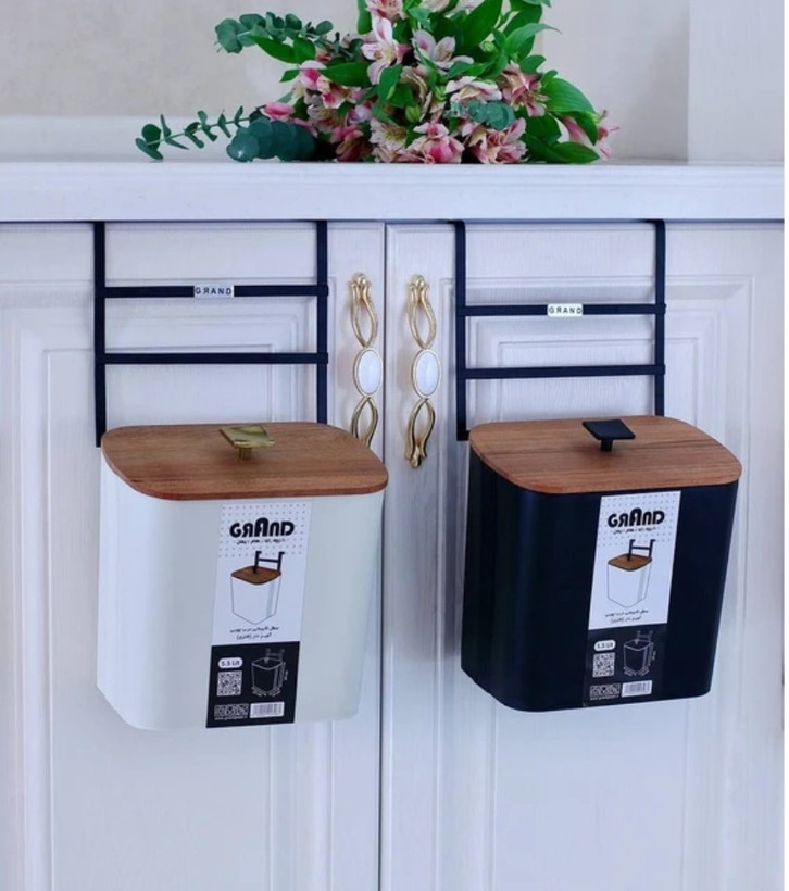 سطل زباله درب کابینتی