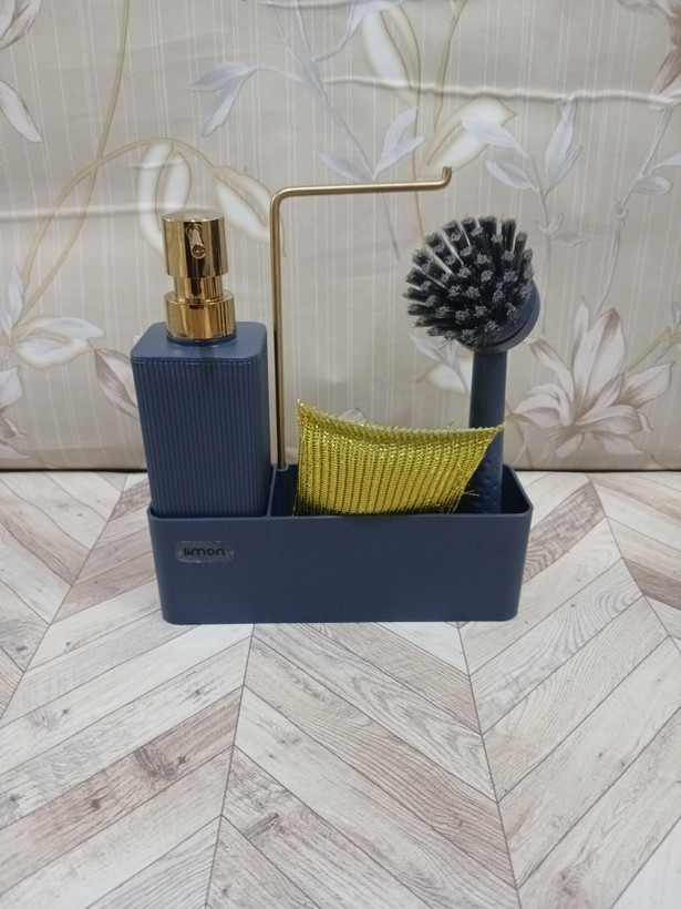 ست جامایع۴گوش شیاردارآبی نیلی