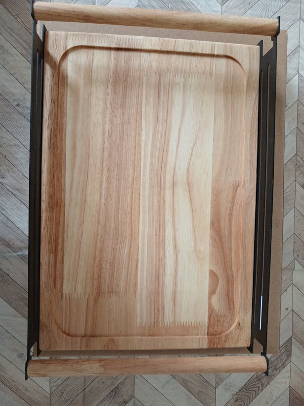 سینی چوبی لوتوس مشکی