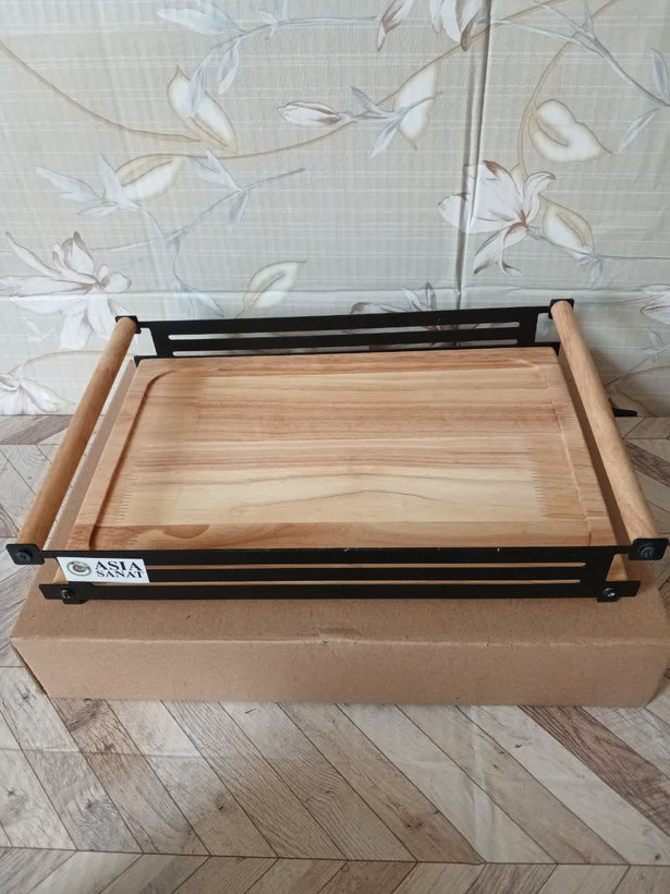 سینی چوبی لوتوس مشکی
