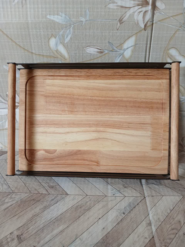 سینی چوبی لوتوس مشکی
