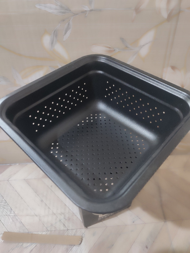 آبکش مربع مشکی