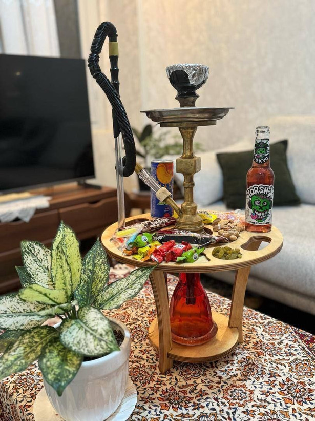 استند سینی ومزه قلیان