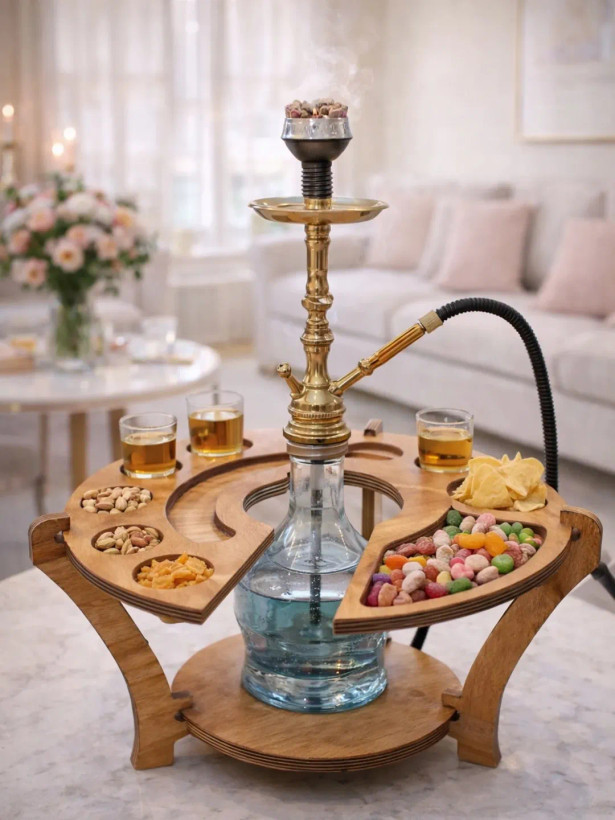استند سینی ومزه قلیان
