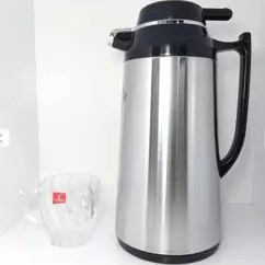 فلاسک چای ( بدنه استیل ،داخل شیشه)