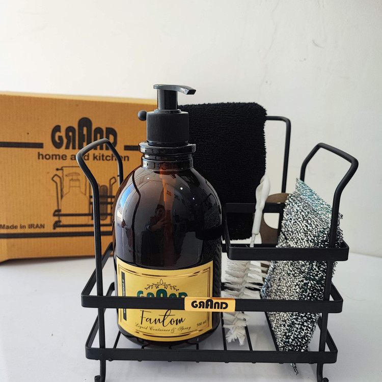 ست جا مایع شیشه ای