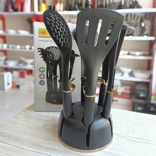 سرویس کفگیر و ملاقه ( پارچه ) نوین