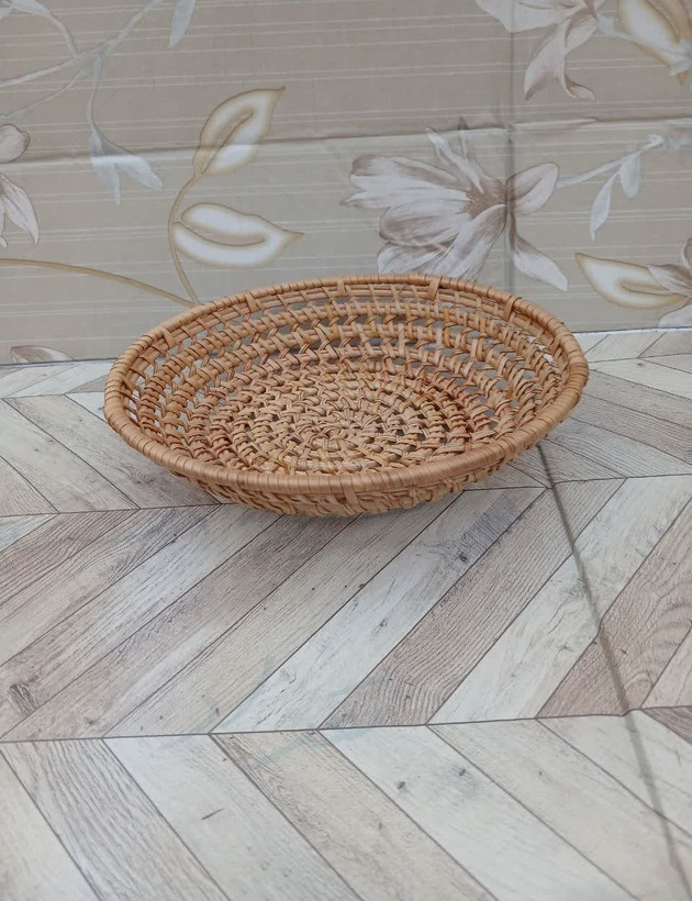 بشقاب حصیری ( بافت ) گود ( وارداتی ) ۳ سایز