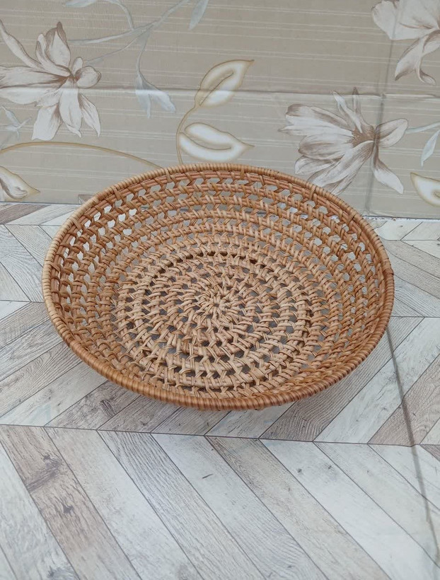 بشقاب حصیری ( بافت ) گود ( وارداتی ) ۳ سایز