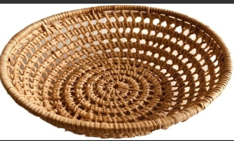 بشقاب حصیری ( بافت ) گود ( وارداتی ) ۳ سایز